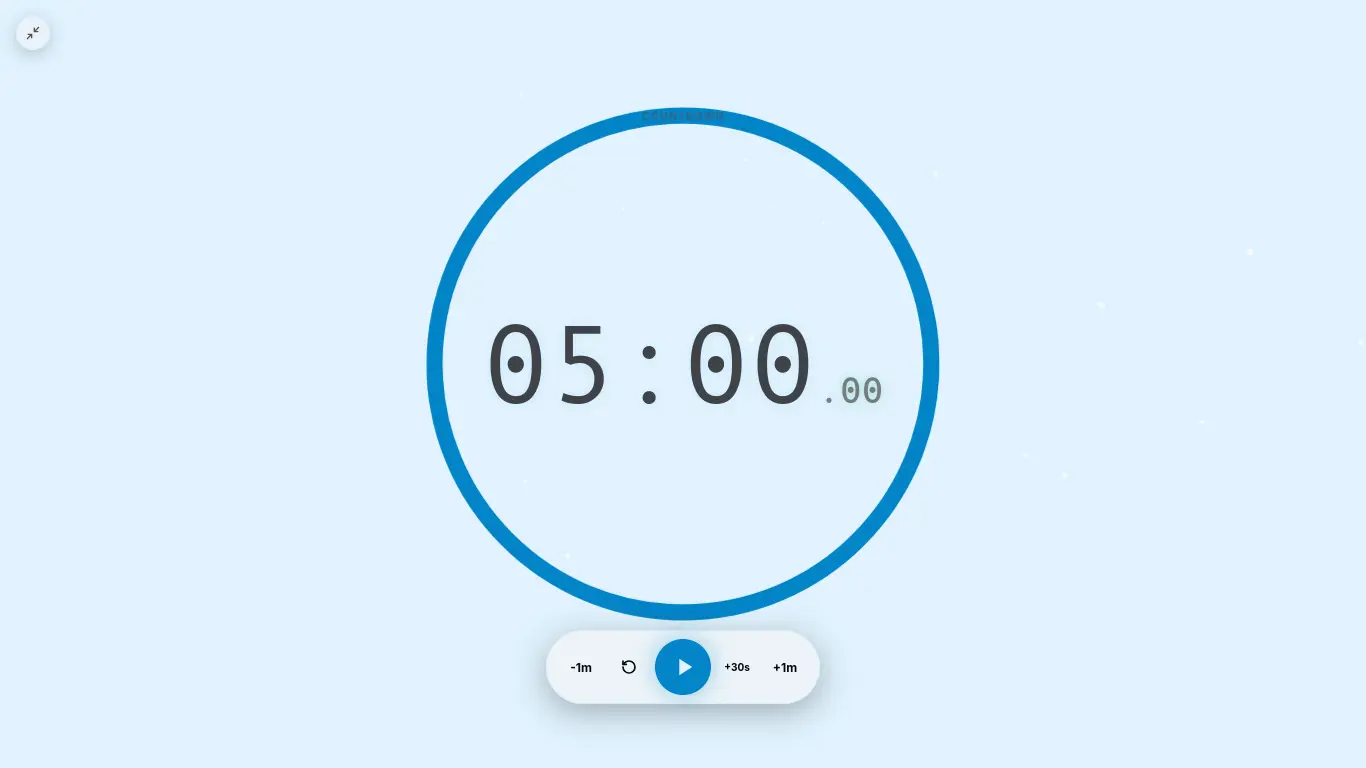 CleanStopwatch Ghibli Theme countdown timer