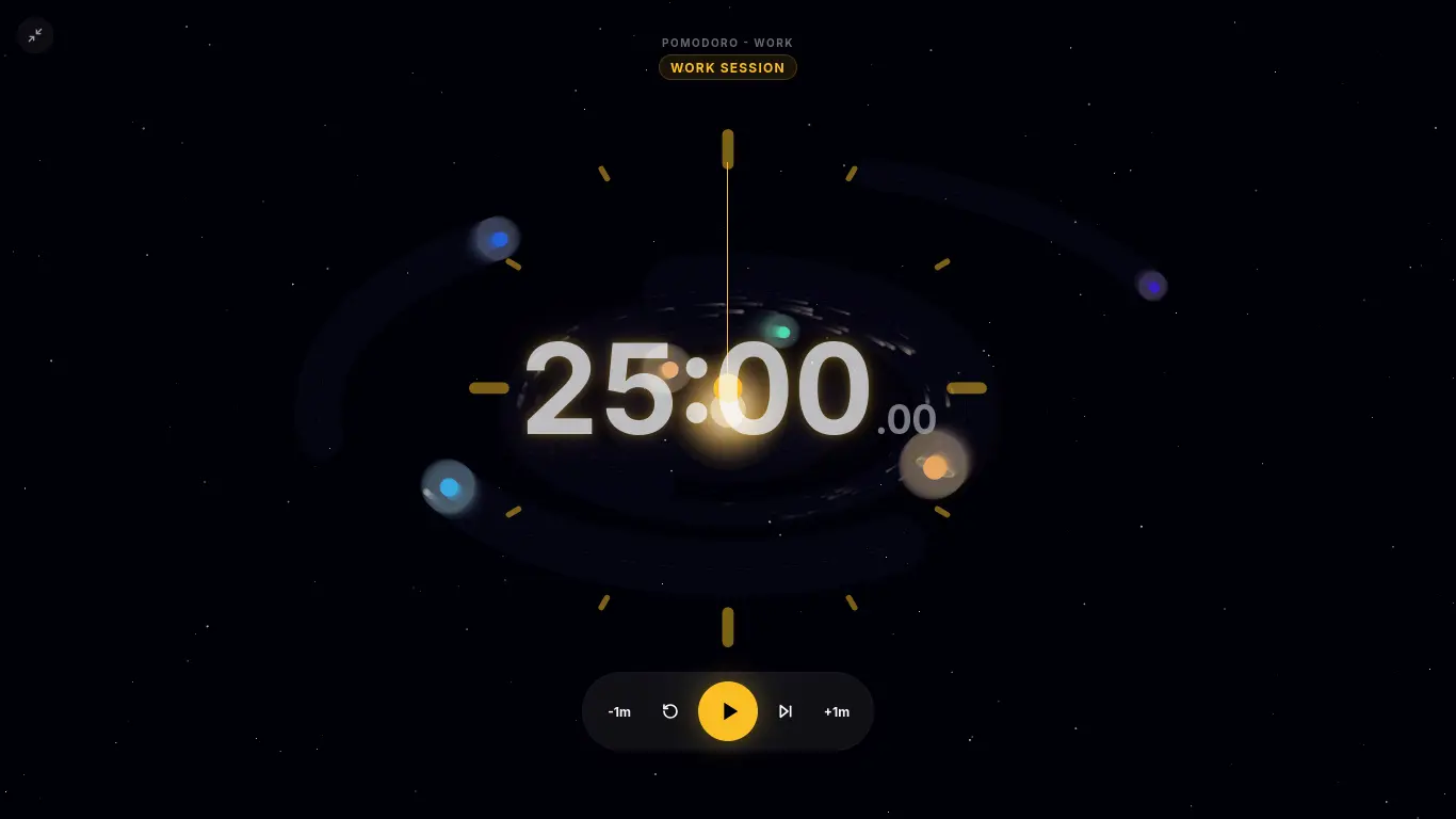 CleanStopwatch Orbit Theme